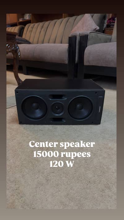 Center speaker heavy sound Jbl / boss / pioneer/ kenwood/ onkyo/ sony