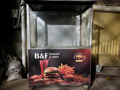 Chip, Burger,birgyani ,etc  food stall