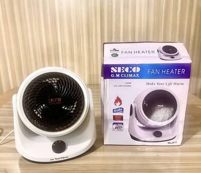 SECO Fan Heater 600+1200 Watt