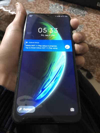 Infinix hot 11 play 4:64