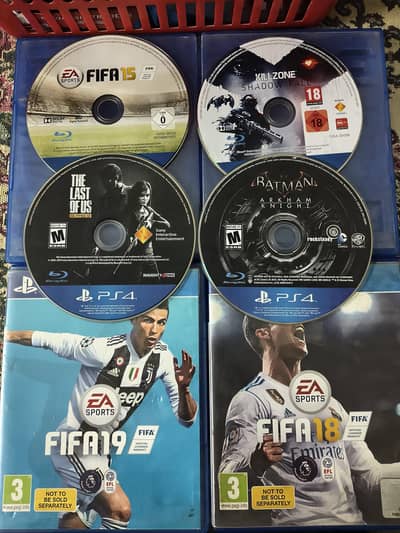 PS4. &  PS3 Games disc availables good condition