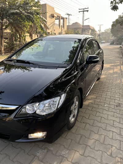 Honda civic reborn 2007 full option automatic very good car .