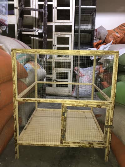 Wood & Steel Cage