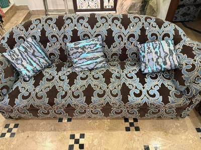 sofa set 5 seater 3,2,1 (sheesham) (Molly foam)