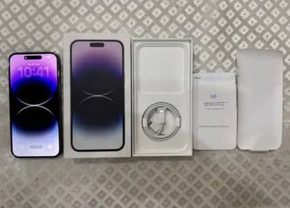 iPhone 14Pro max PTA Approved 256GB what's 03292677516