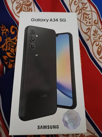 Samsung A34 5G 8/256 PTA approved only 3 days used