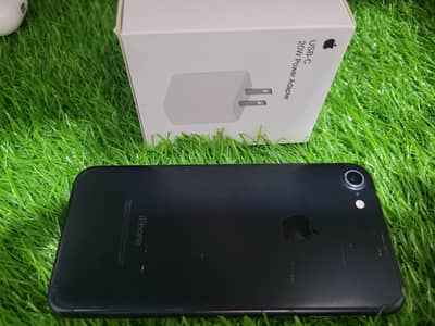 Iphone 7 with charger Black in color panel change Battery change