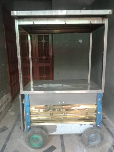 Fast Food Counter for sale with Heavy tyres Burger  shawarma fries