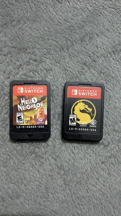 Nintendo Switch Game Cartridges