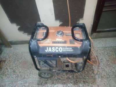 Jasco generator Petrol and Gas 3.5kva