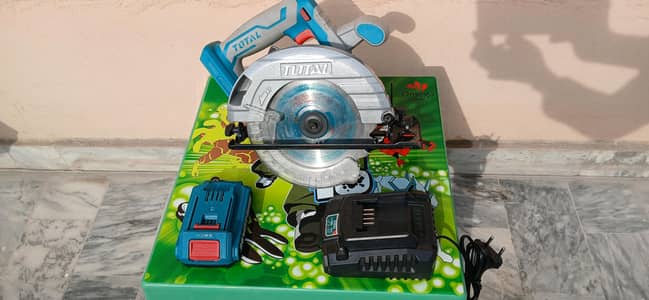 Total Circular Saw Machine Wood Sheet Ply Cutter Driver Cordless Dril