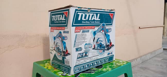 Total Circular Saw Machine Wood Sheet Ply Cutter Driver Cordless Dril