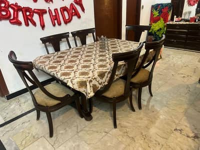 chinioti 6 seater dining table