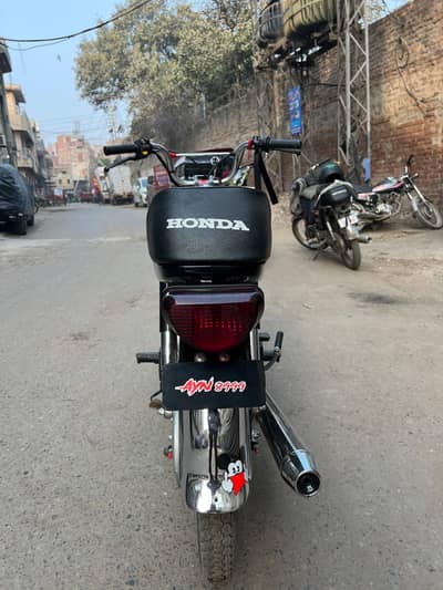 Honda CD 70 2024 Black