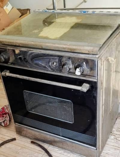 gas oven with stove