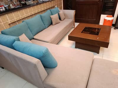 7 Seater L-Shaped Sofa for Sale