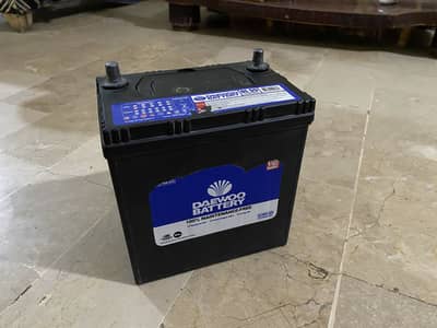 Daewoo DL 55 new battery only 2 weeks used indicator is green