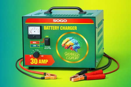 SOGO 30A Powerful Charger – Best for Battery & Inverter