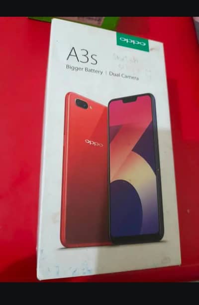 Oppo A3s Red With Box  321/1692359