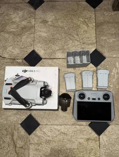 Drone DJI mini 3 pro complete box urgent sale wtp no