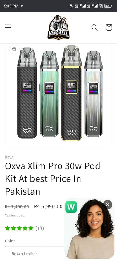 Oxva Xlim Pro 30w Kit for sale