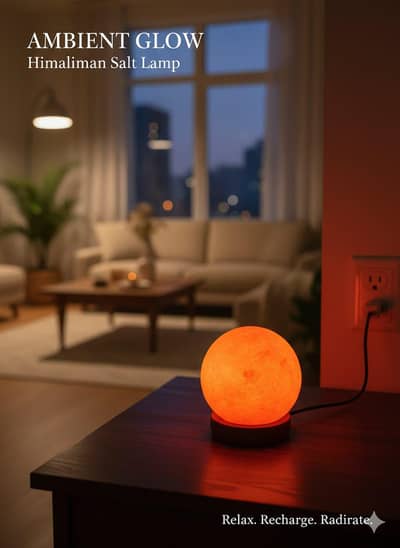 Himaliwan salt light lamp