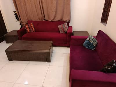 Brand New 5 Seater Maroon Sofa for Sale