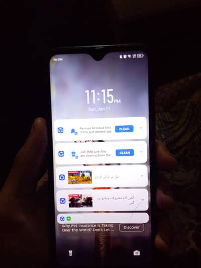 Infinix Note 12G96 8/128  with box glass change