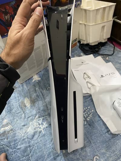 Sony PS5 slim disk addition 1TB  and controller with complete box