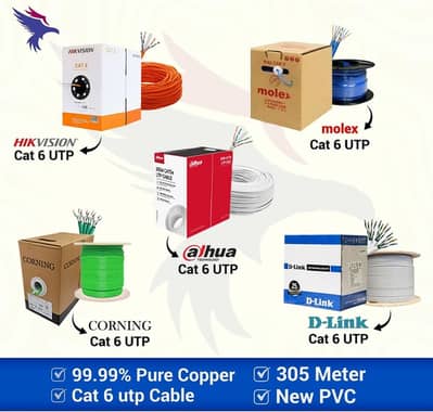All Cat6 utp cable pure copper