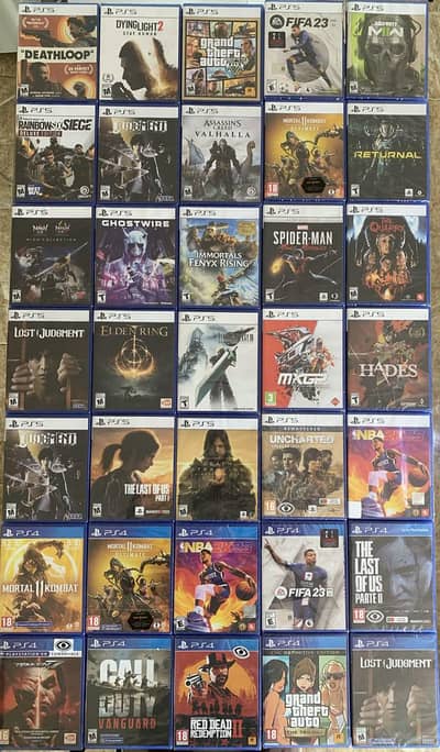 Playstation games available
