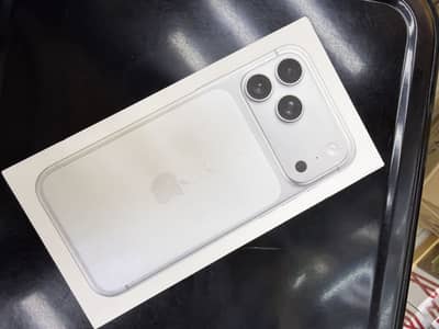 Iphone 17 pro max Silver 256gb