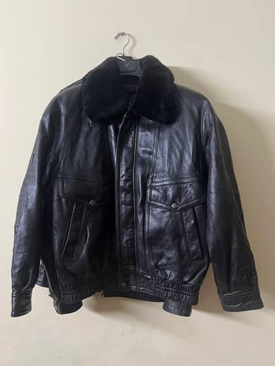 Brand new Leather jacket (Champs. elysee'a Brand)