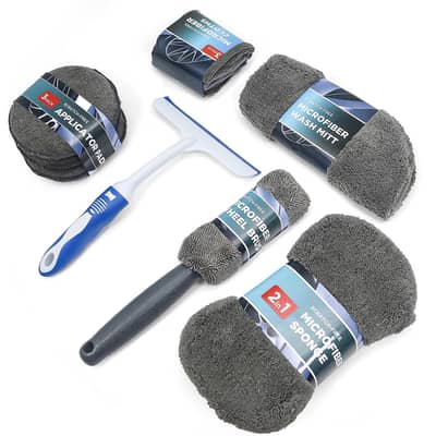 CCK10 Recoil 10Pcs Car Cleaning Kit.
