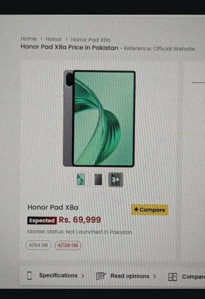 Honor Pad X8a Best tablet in less price