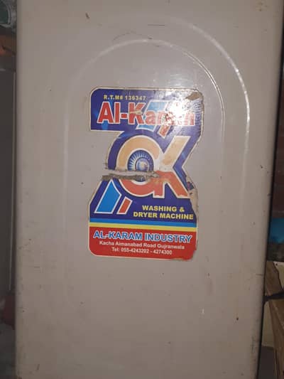 Washing machine and fridge