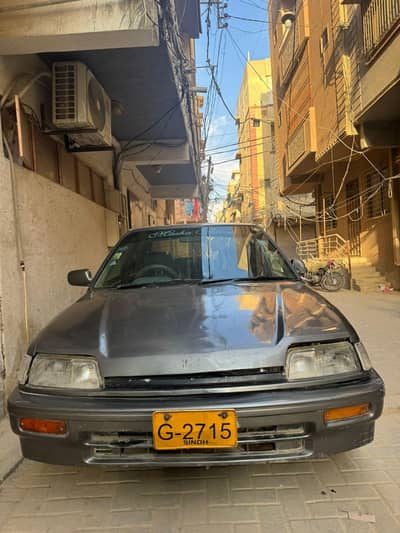 Honda civic saloon in good condition