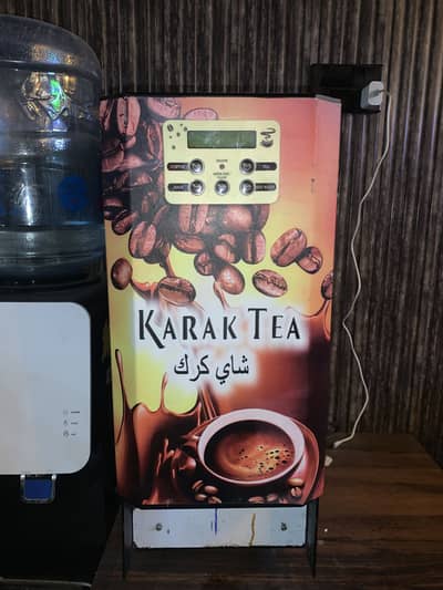 Coffee and tea machine
