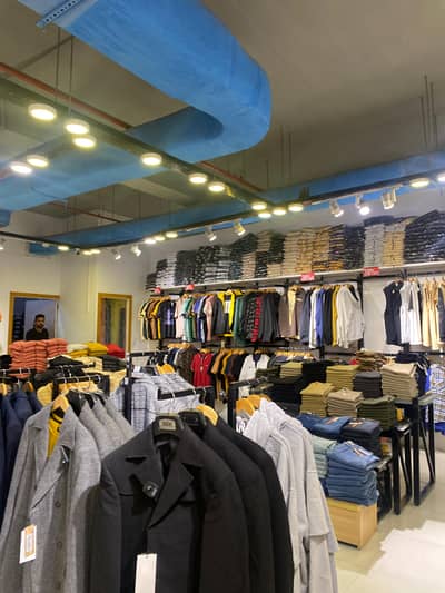 SHOP FOR SALE RUNNING ON HIGH RENT- RENT COMING PKR 283,333/-