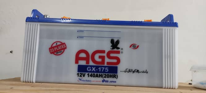 AGS GX175 battery used with 750 Watt UPS. Slightly used for backup.