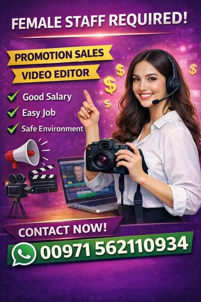 ladies dresses sales promotion and video editor