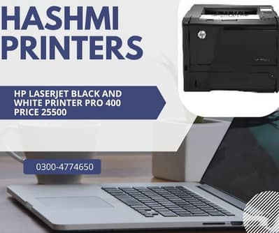 HP laserjet pro 400 printer for sale 100% reconditioned