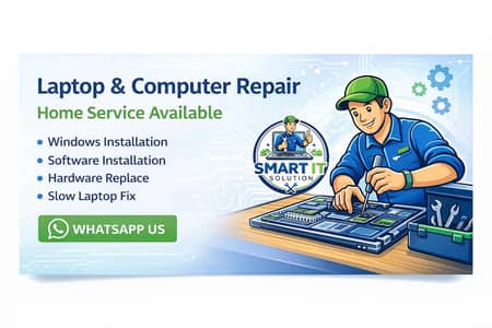 Laptop & Computer Repair – Home Service