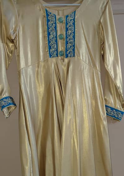 3 piece suit Silk maxi, churi pajama, net dupatta