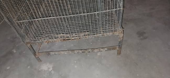 Two Used Poshan Bird Cages for Sale