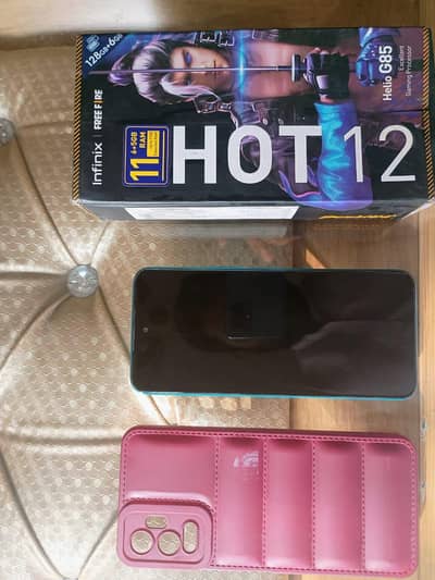 Infinix Hot 12 | 8GB RAM 128GB | PTA Approved | Full Box | 9/10
