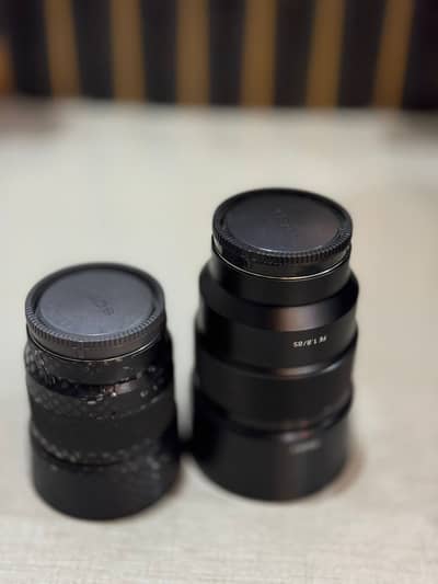 Sony 85Mm 1.8 & 50Mm 1.8