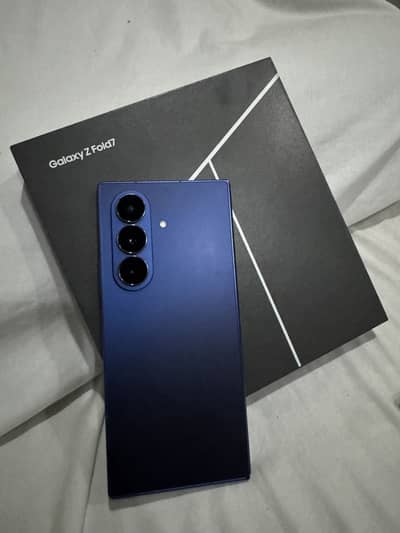 Galaxy Z Fold 7 blue 256gb physical dual