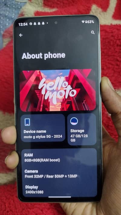 Motorola Moto G Stylus 2024  6/128