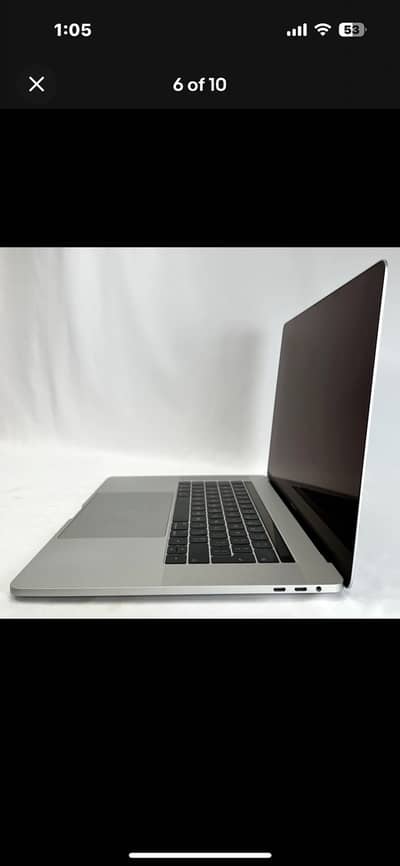 Macbook pro 15inch 2018 Touch bar version